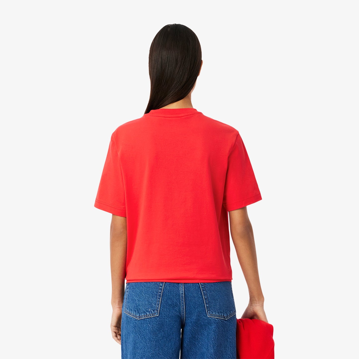 Women’s Lacoste T-Shirt (Red)