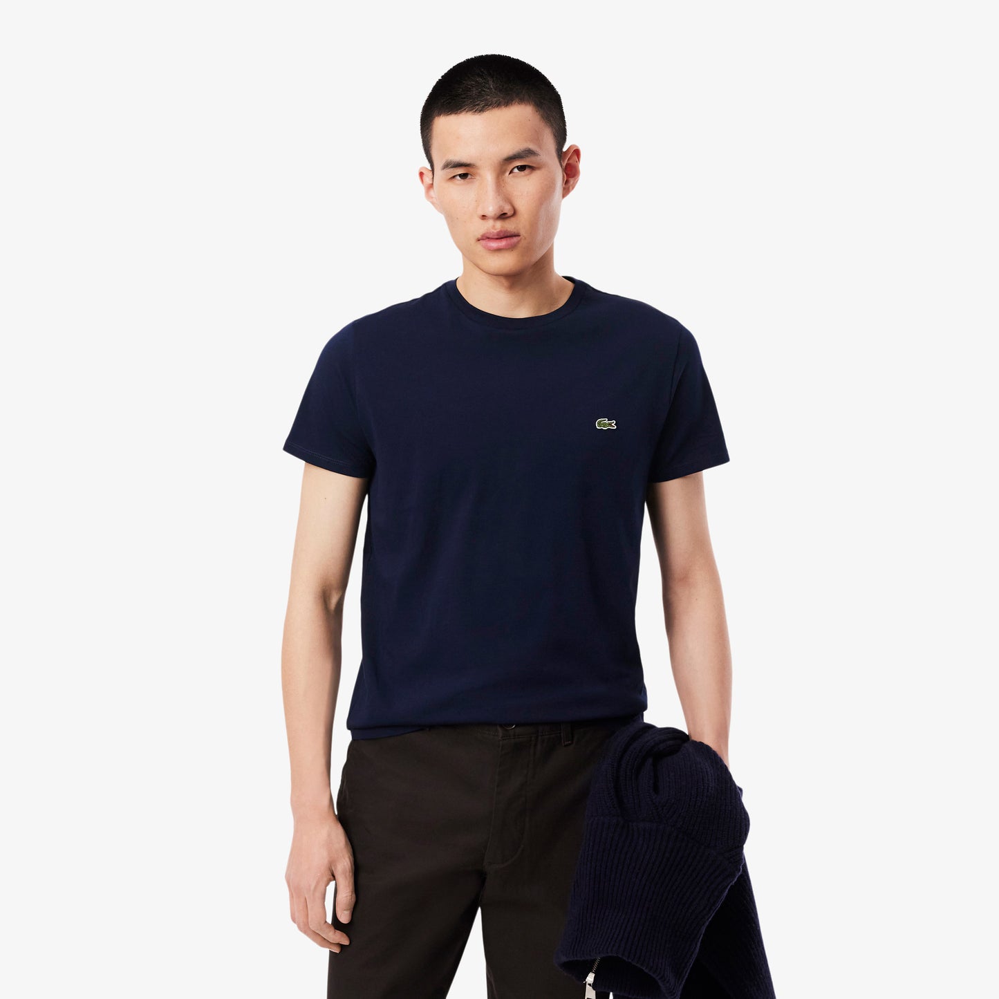 Men’s Lacoste T-Shirt (Navy Blue)