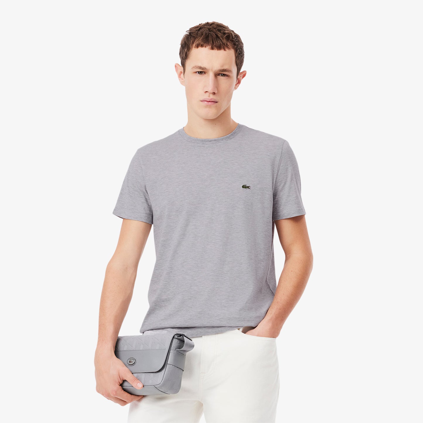 Men’s Lacoste T-Shirt (Grey)
