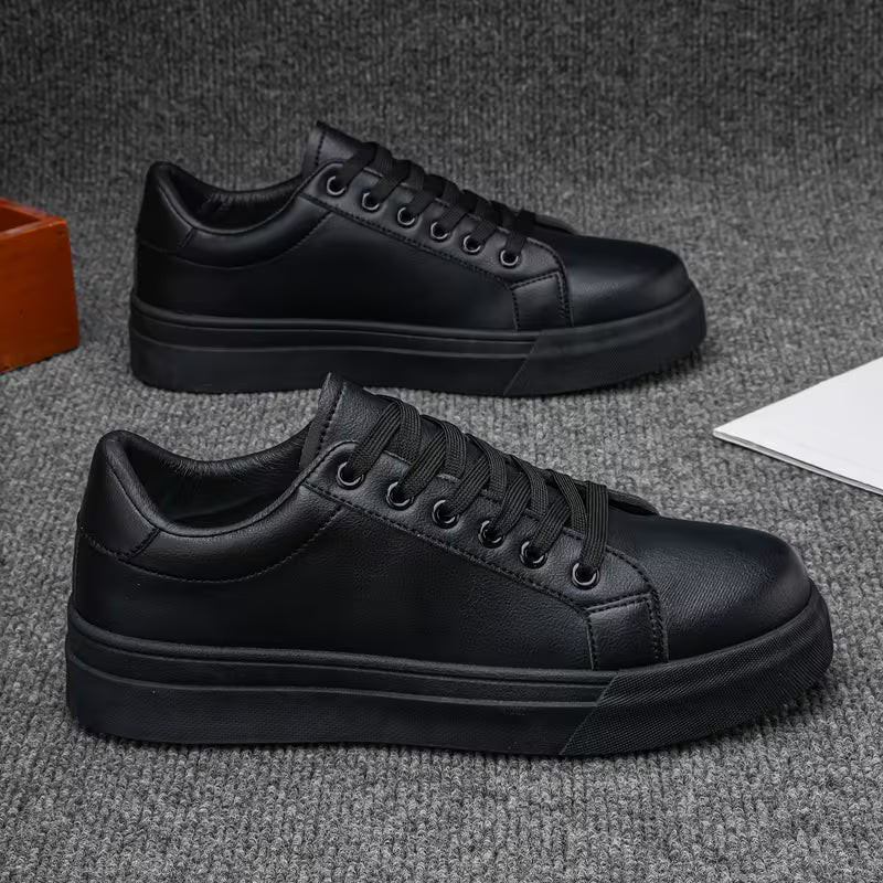 Men's Vintage Sneakers (Black)