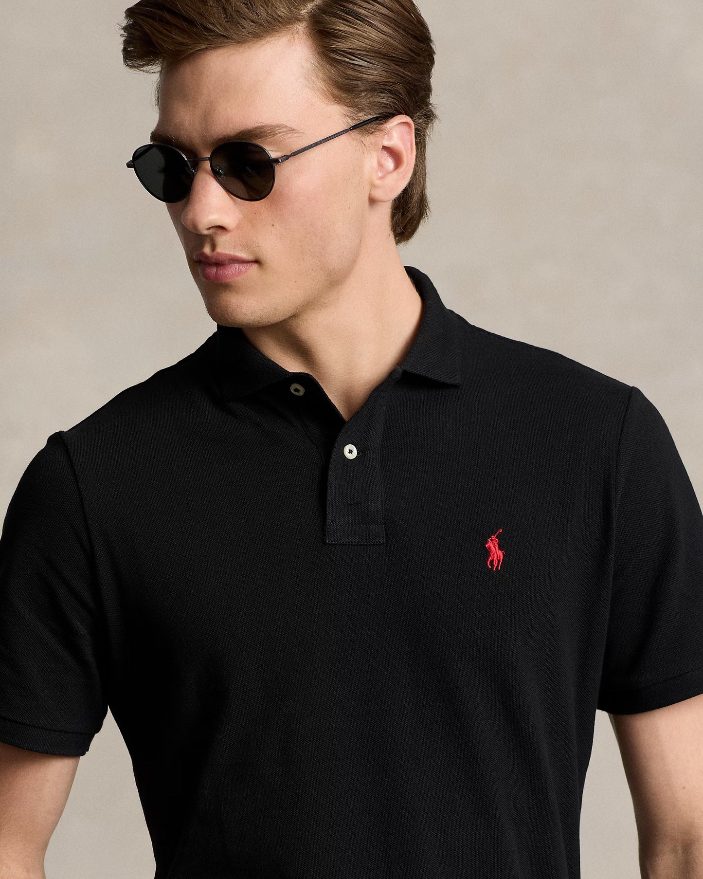 Men's Ralph Lauren Polo Shirt (Black)