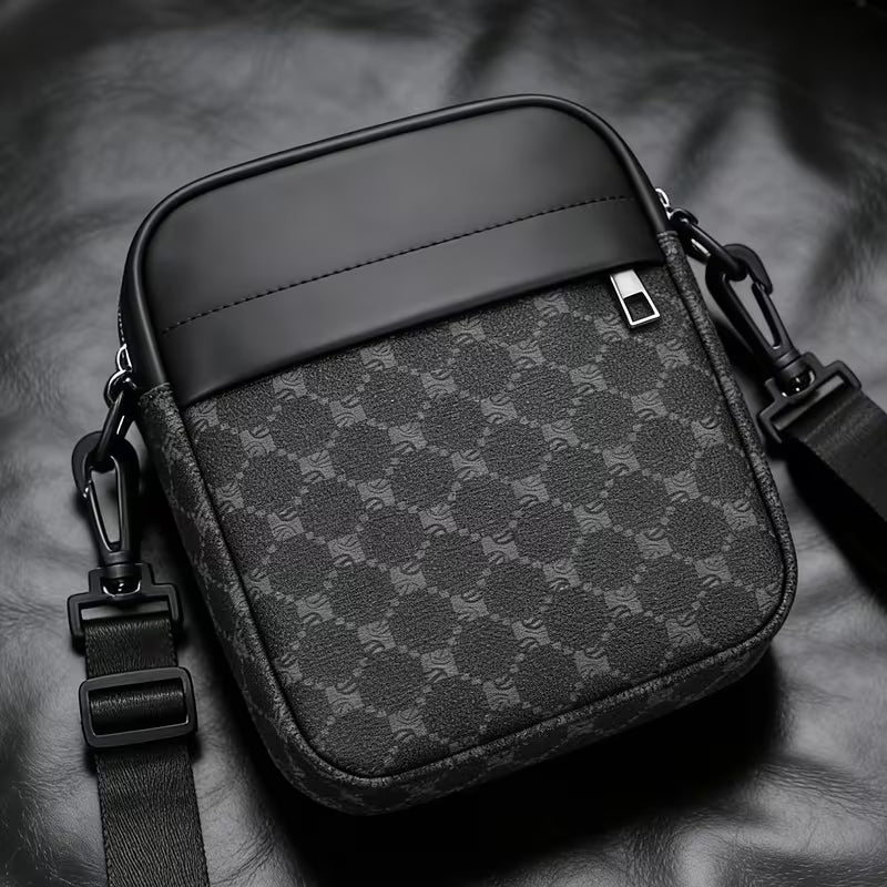 Men's Business Crossbody Bag (Black)