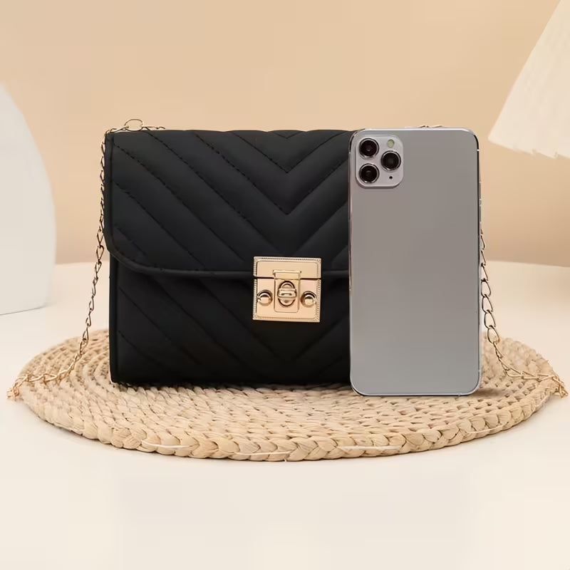 Women's Mini Shoulder Bag (Black)