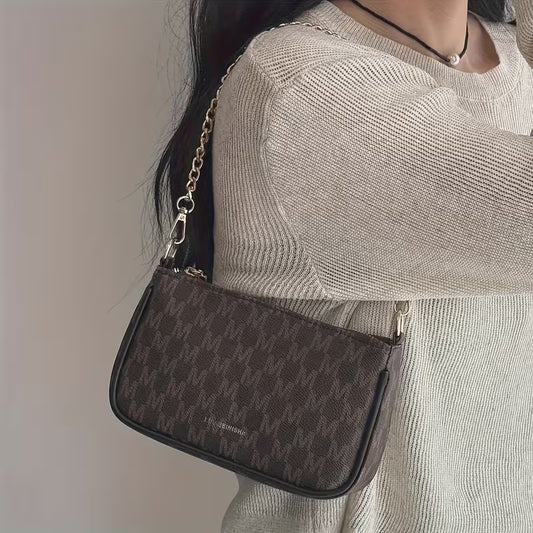 Women's Parisian Shoulder Bag (Coffee)
