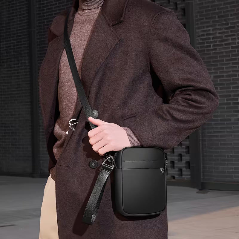 Men's Business Crossbody Bag (Black)