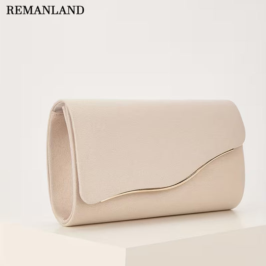 Women's Luxury Clutch Bag (Apricot)