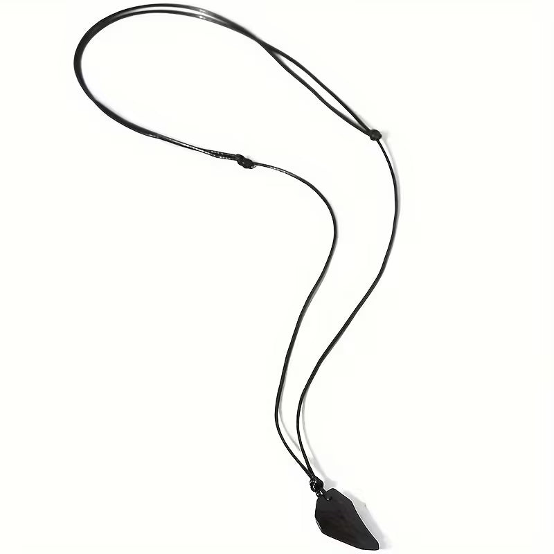 Men's Wolf Tooth Necklace (Black)