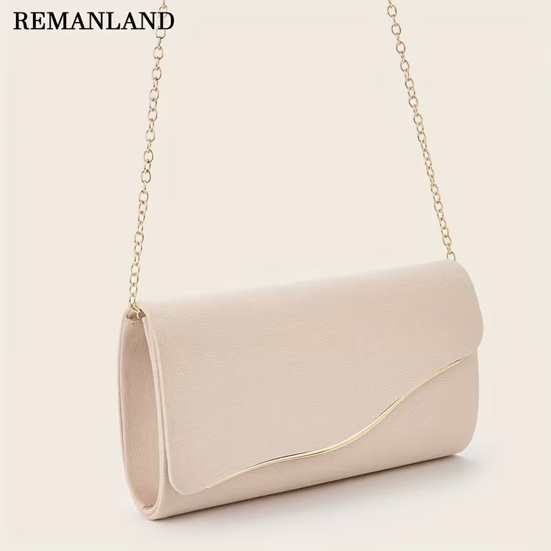 Women's Luxury Clutch Bag (Apricot)
