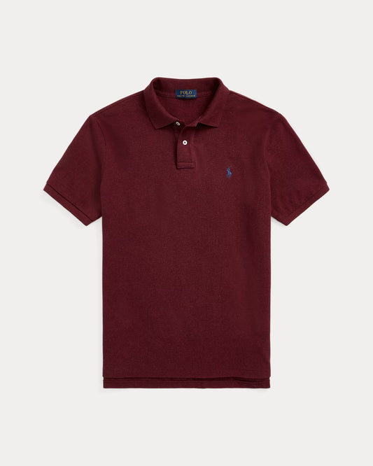 Men's Ralph Lauren Polo Shirt (Dark Red)