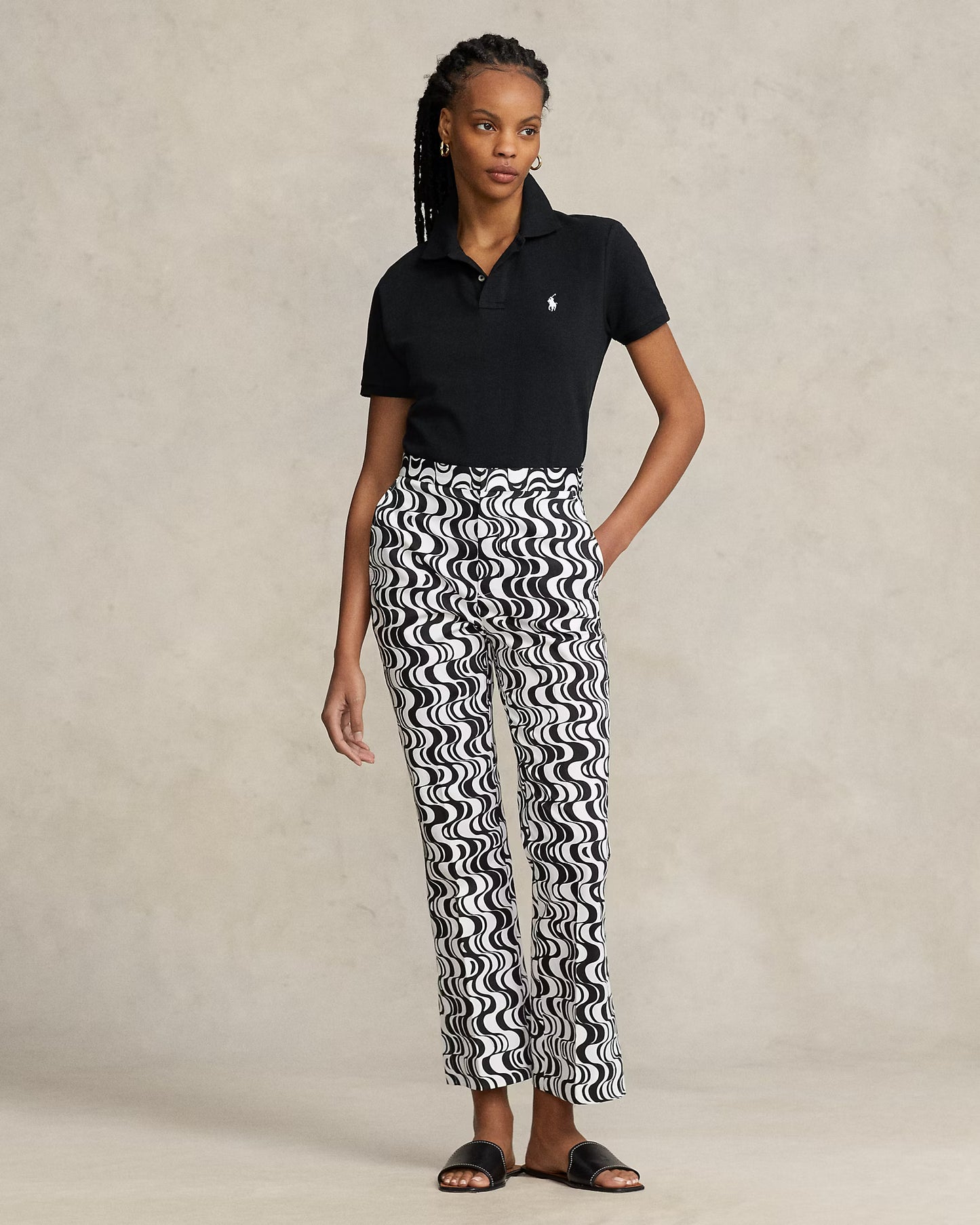 Women's Ralph Lauren Polo Shirt (Black)