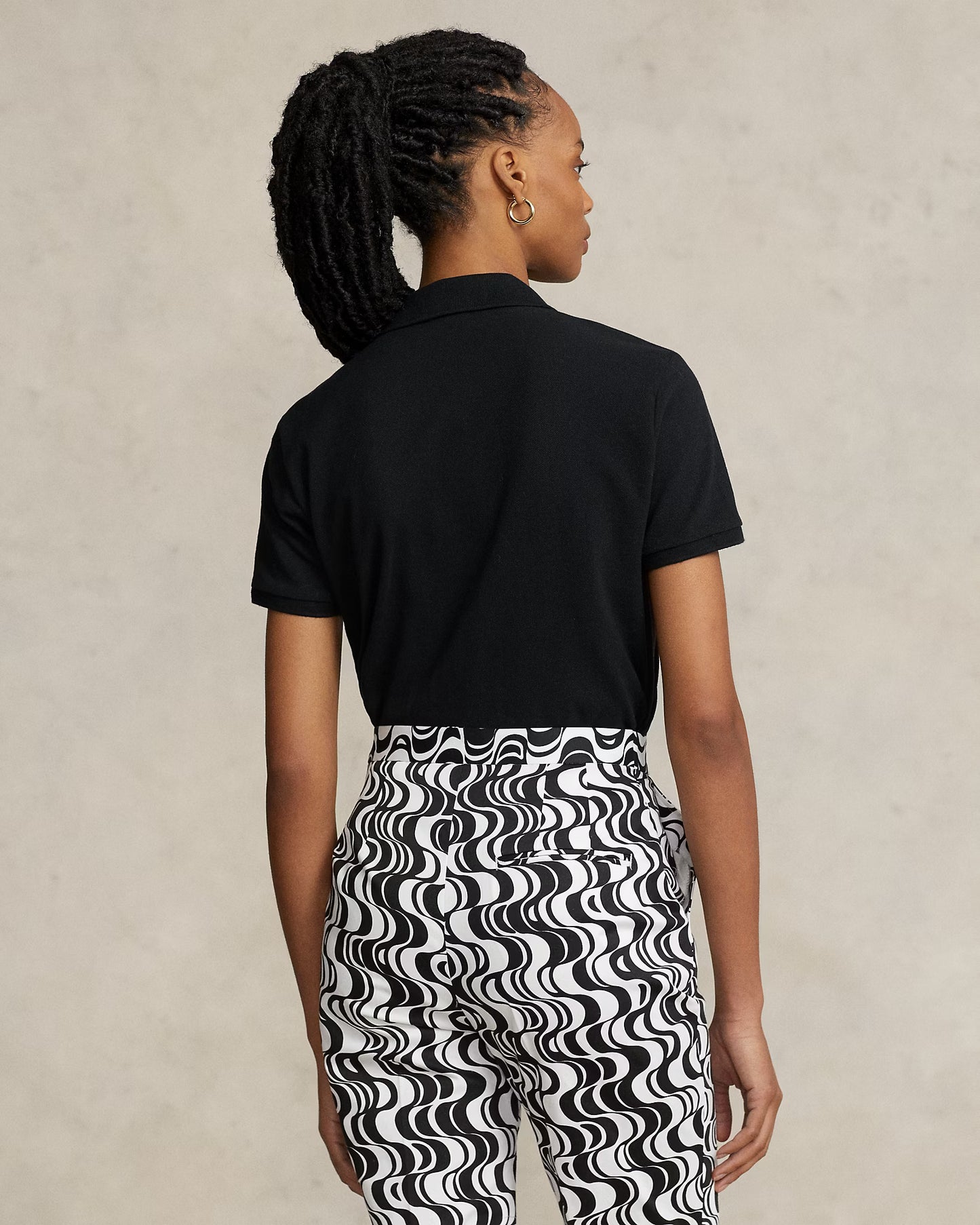 Women's Ralph Lauren Polo Shirt (Black)