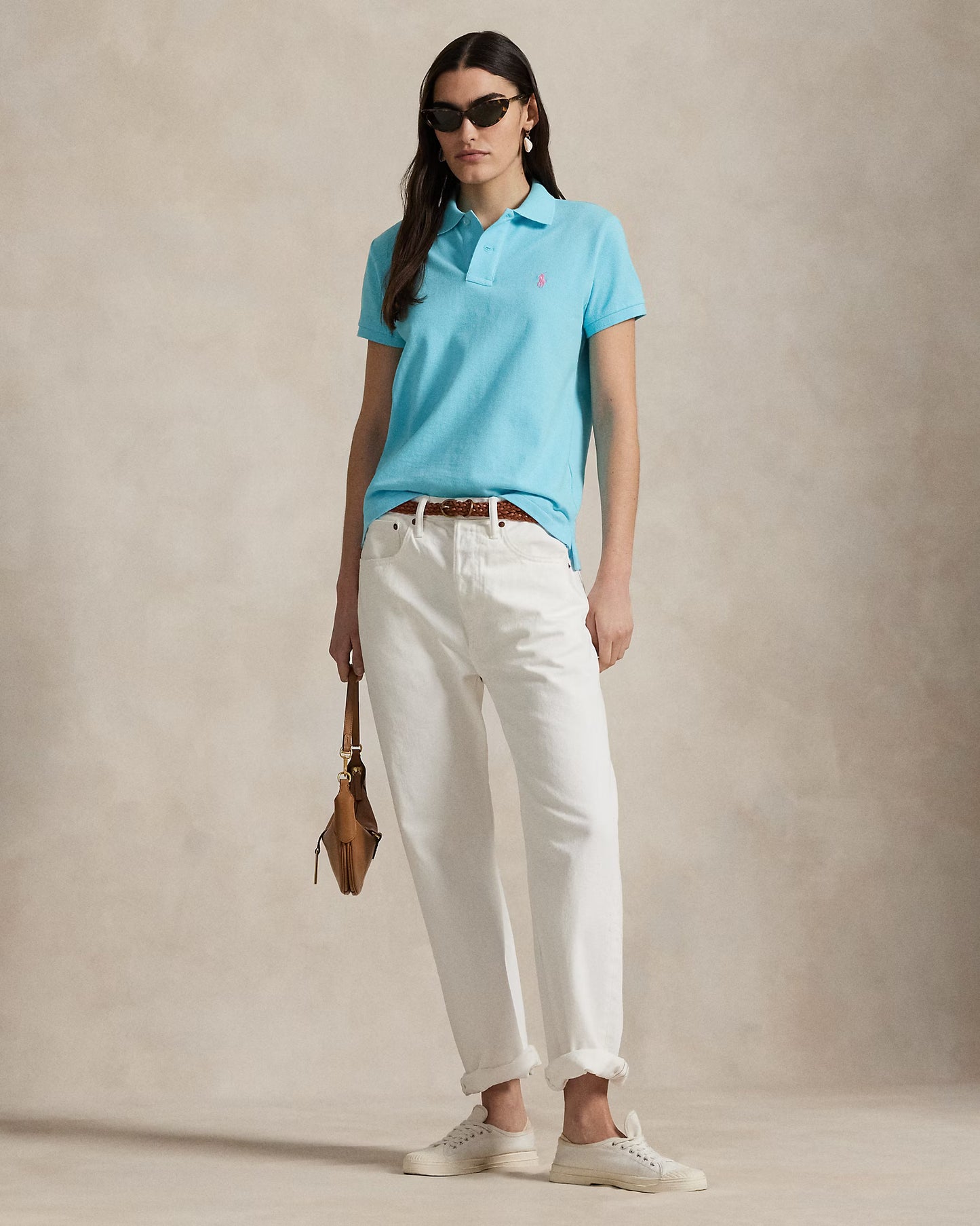 Women's Ralph Lauren Polo Shirt (Turquoise)