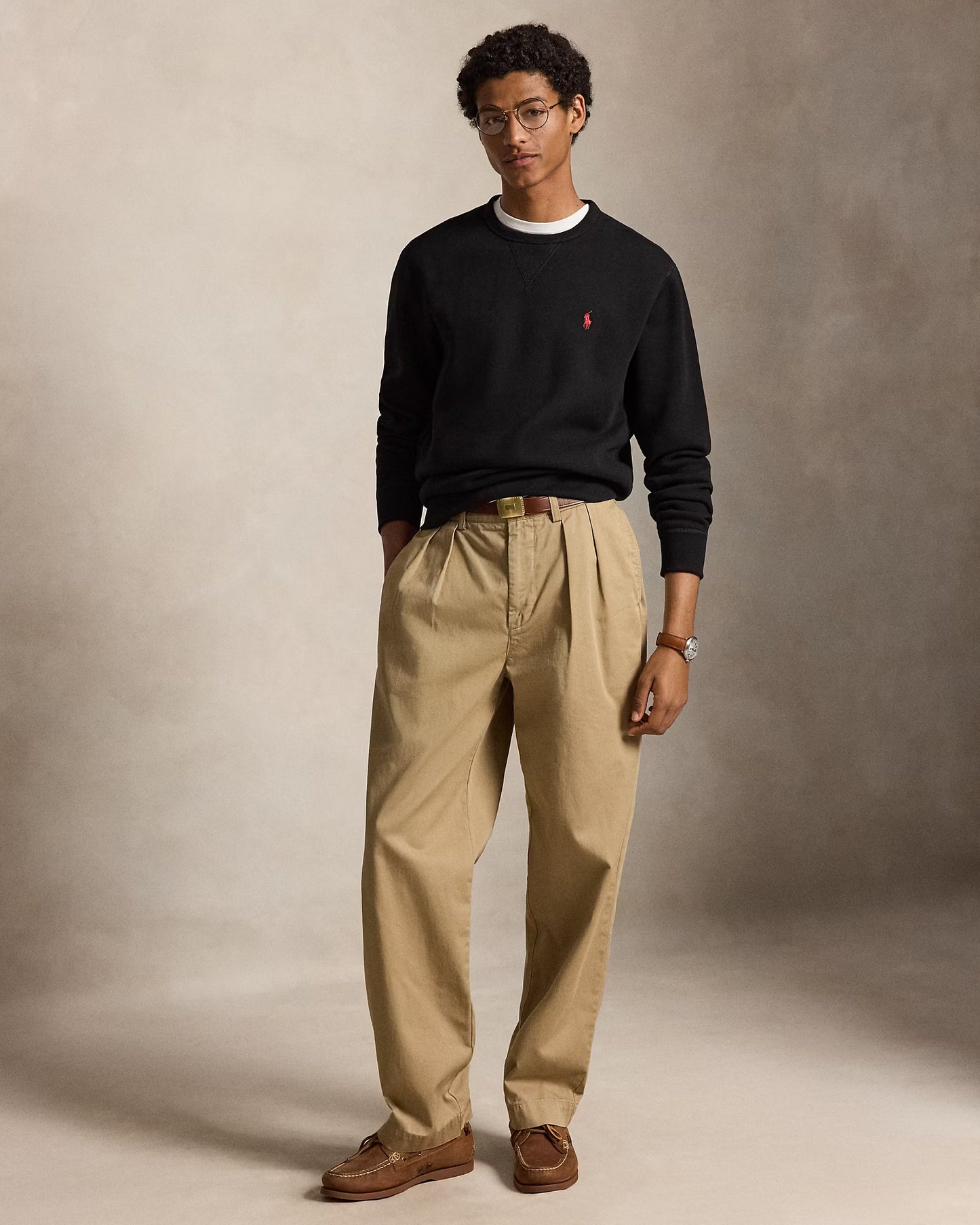 Men's Ralph Lauren Crewneck Sweater (Black)