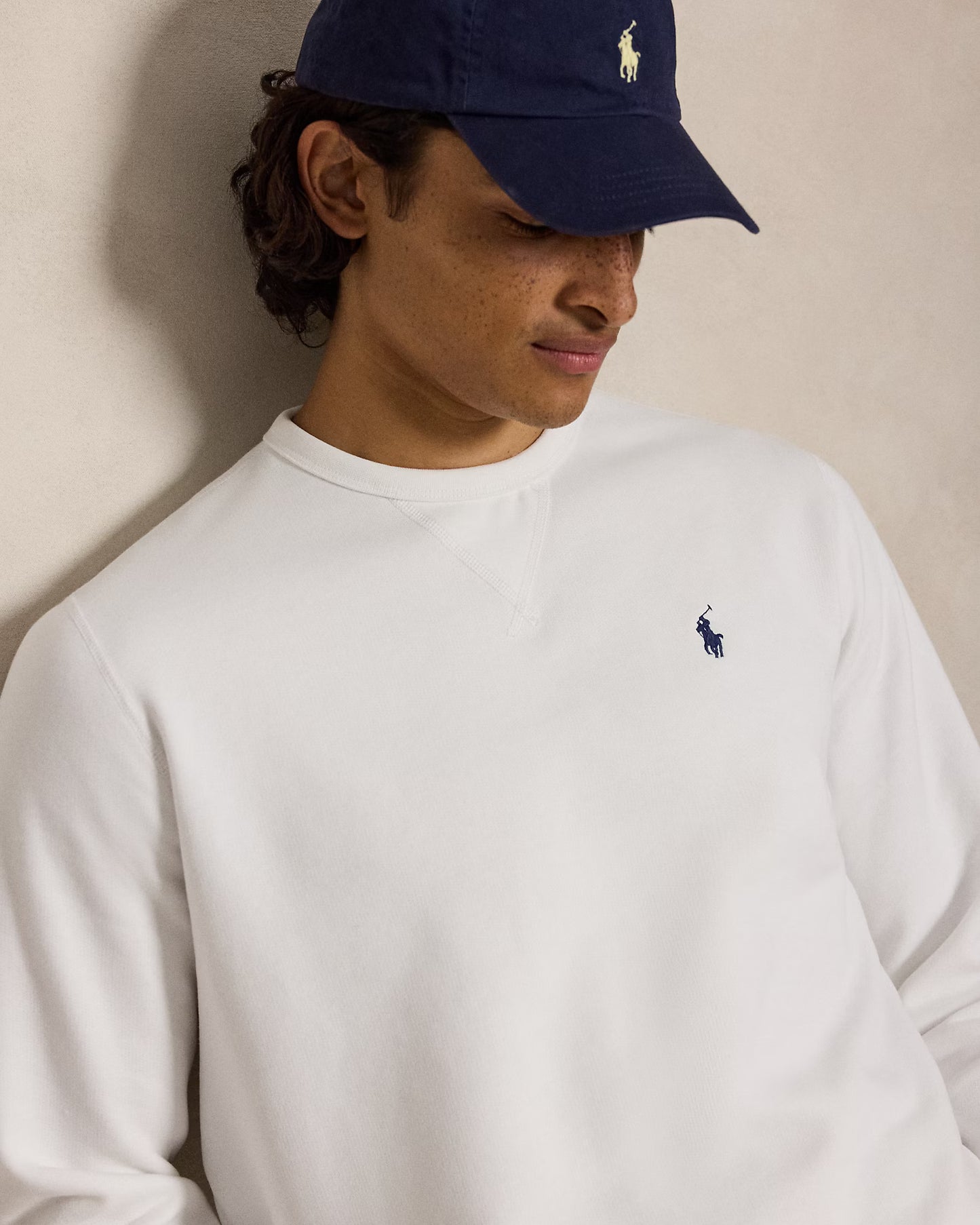 Men's Ralph Lauren Crewneck Sweater (White)