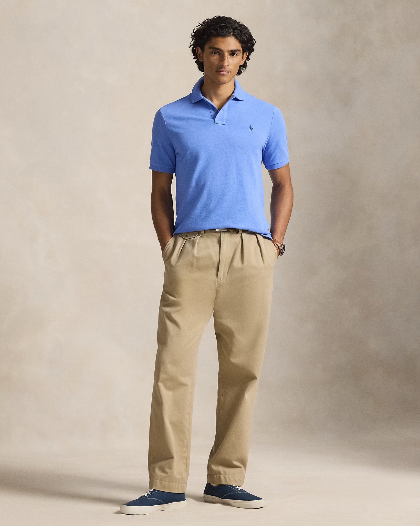 Men's Ralph Lauren Polo Shirt (Sky Blue)