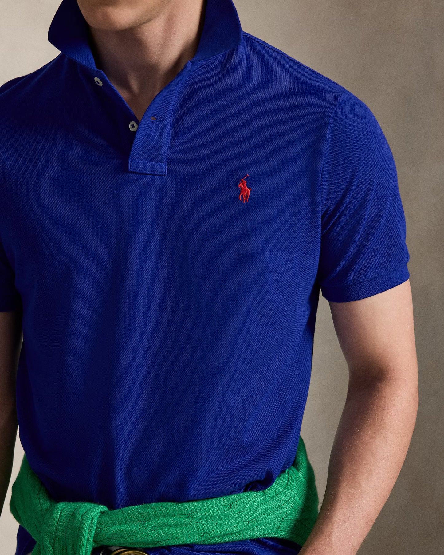 Men's Ralph Lauren Polo Shirt (Royal Blue)