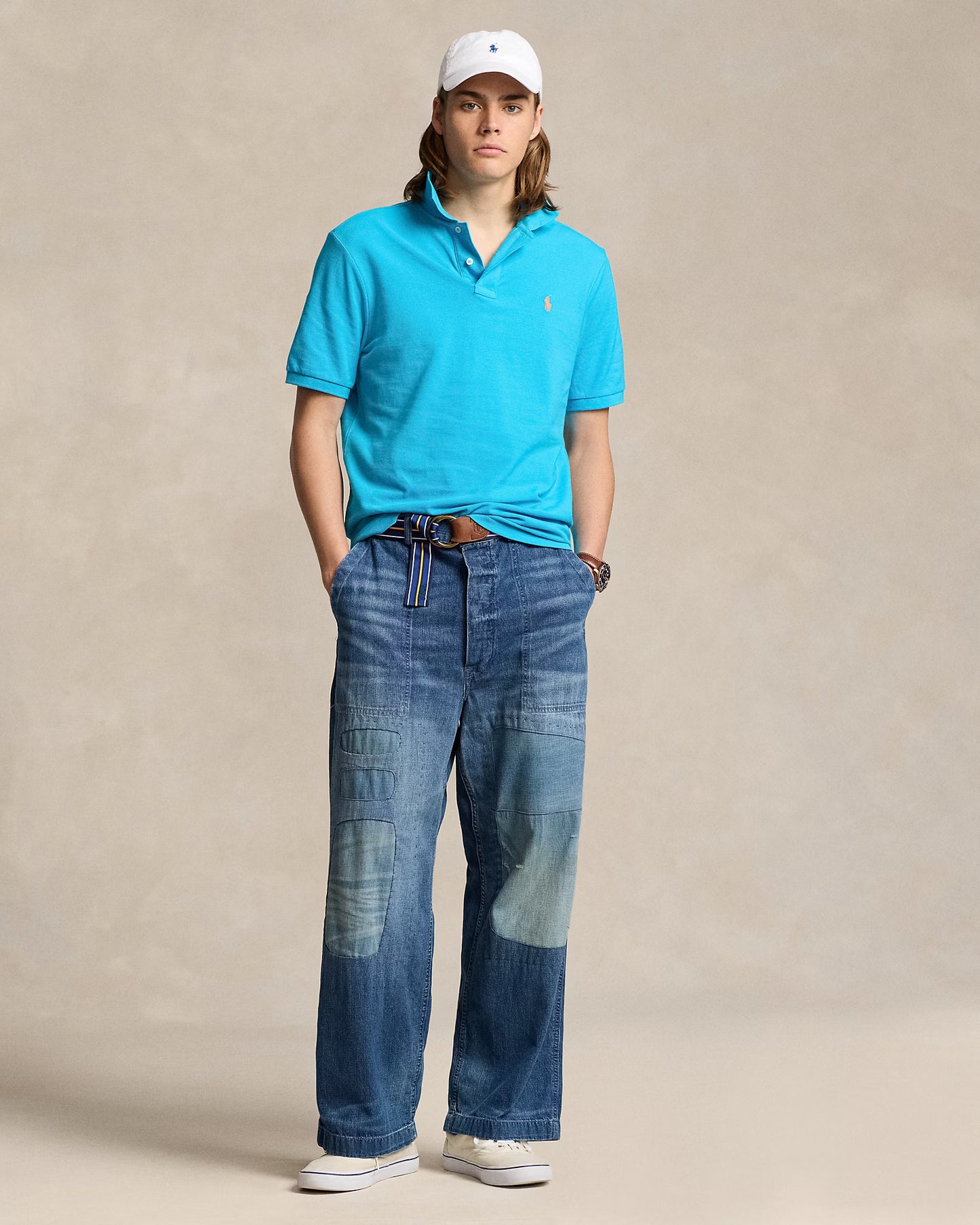 Men's Ralph Lauren Polo Shirt (Teal)