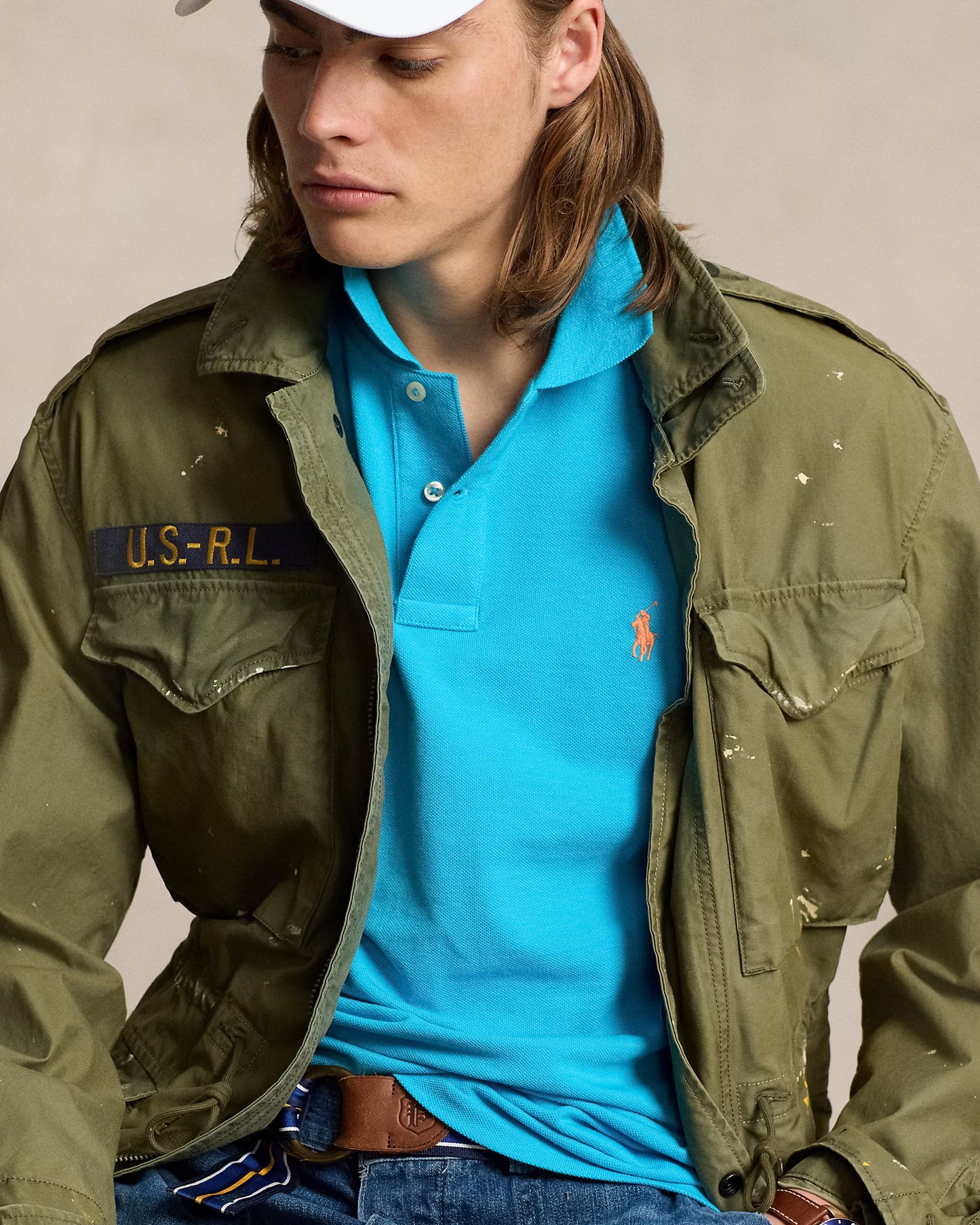 Men's Ralph Lauren Polo Shirt (Teal)