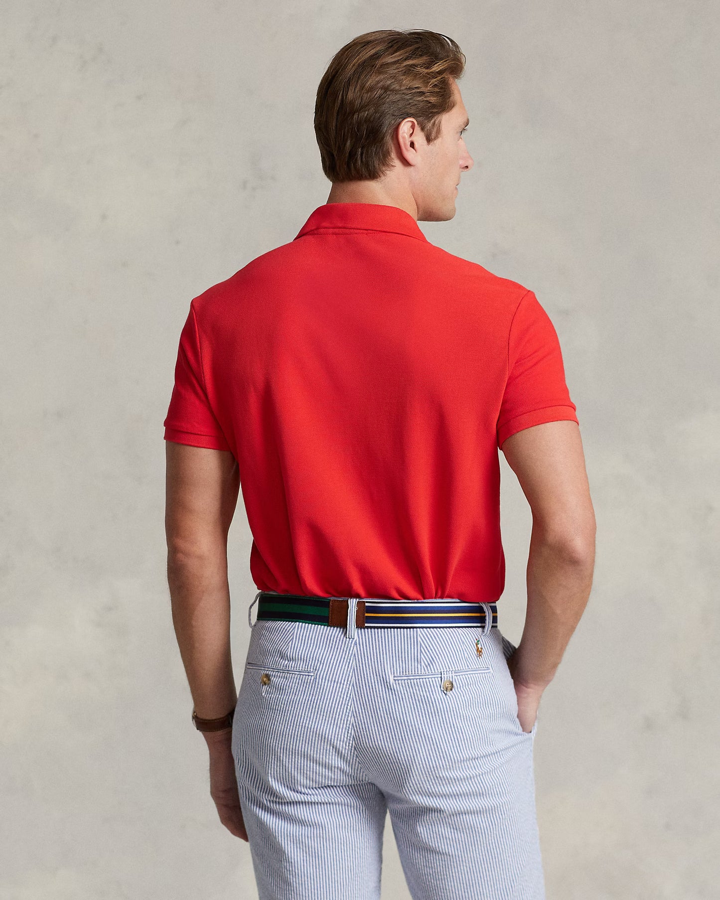 Men's Ralph Lauren Polo Shirt (Amaranth Pink)