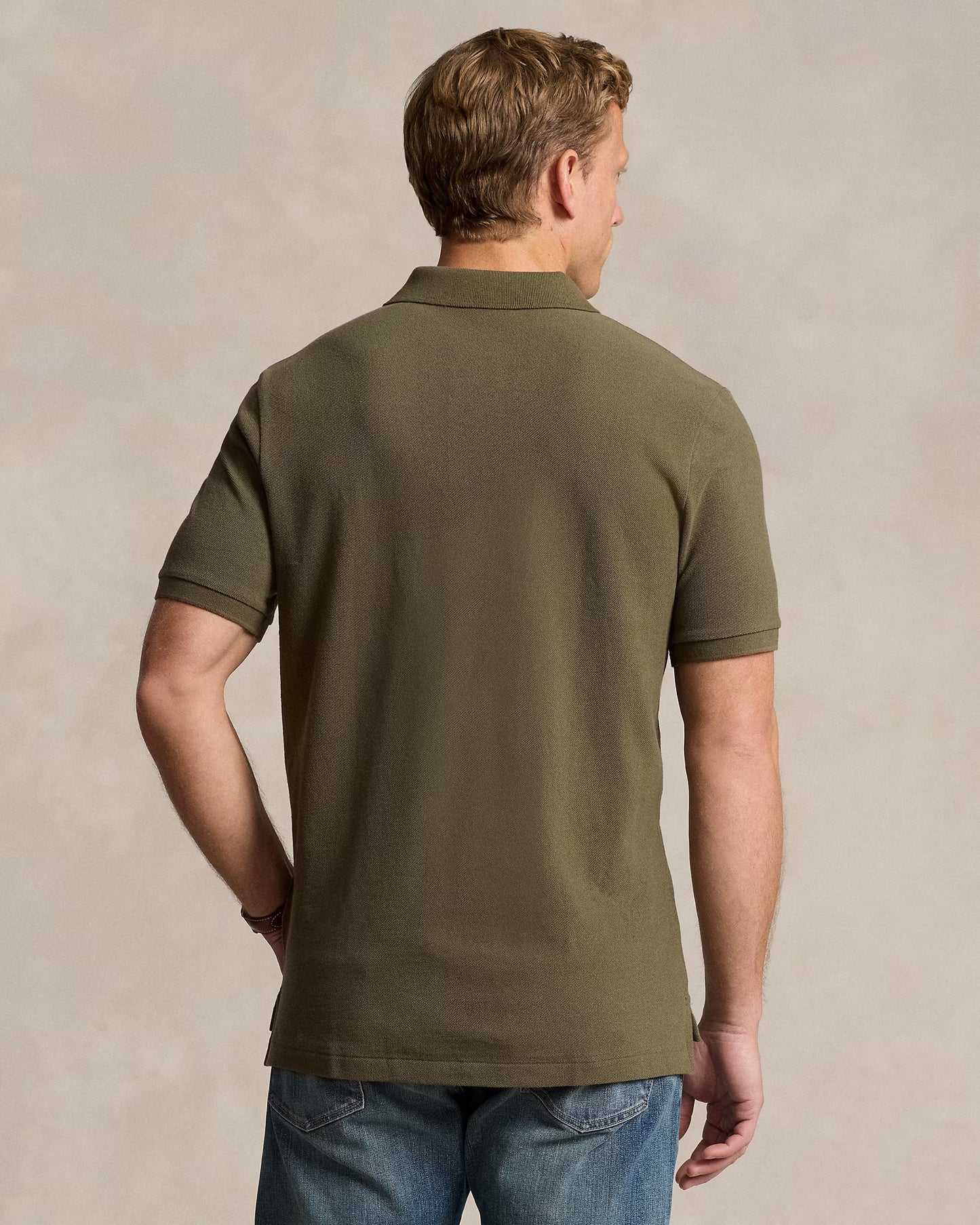 Men's Ralph Lauren Polo Shirt (Seaweed Green)