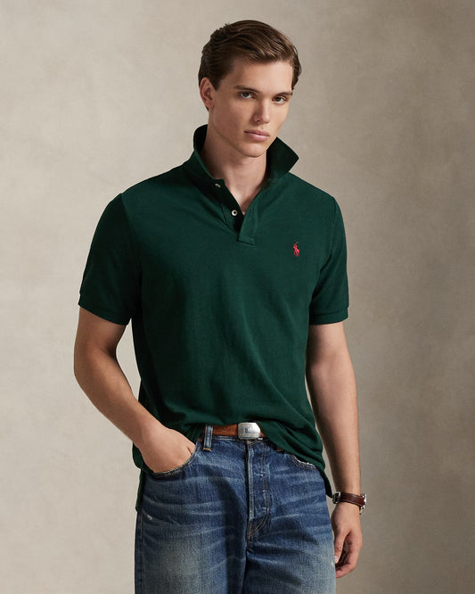 Men's Ralph Lauren Polo Shirt (Dark Green)