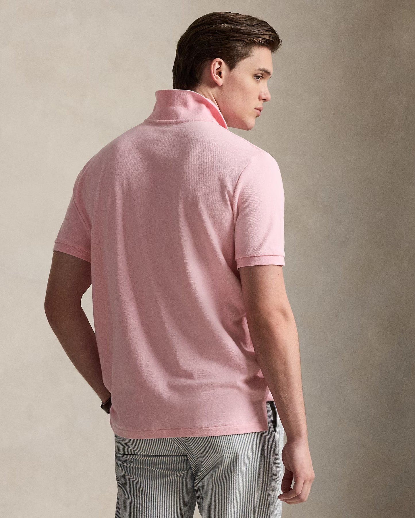 Men's Ralph Lauren Polo Shirt (Baby Pink)