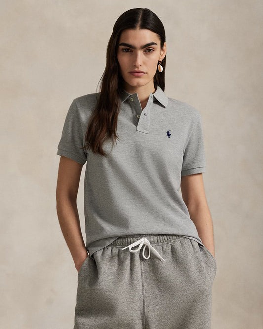 Women's Ralph Lauren Polo Shirt (Grey)