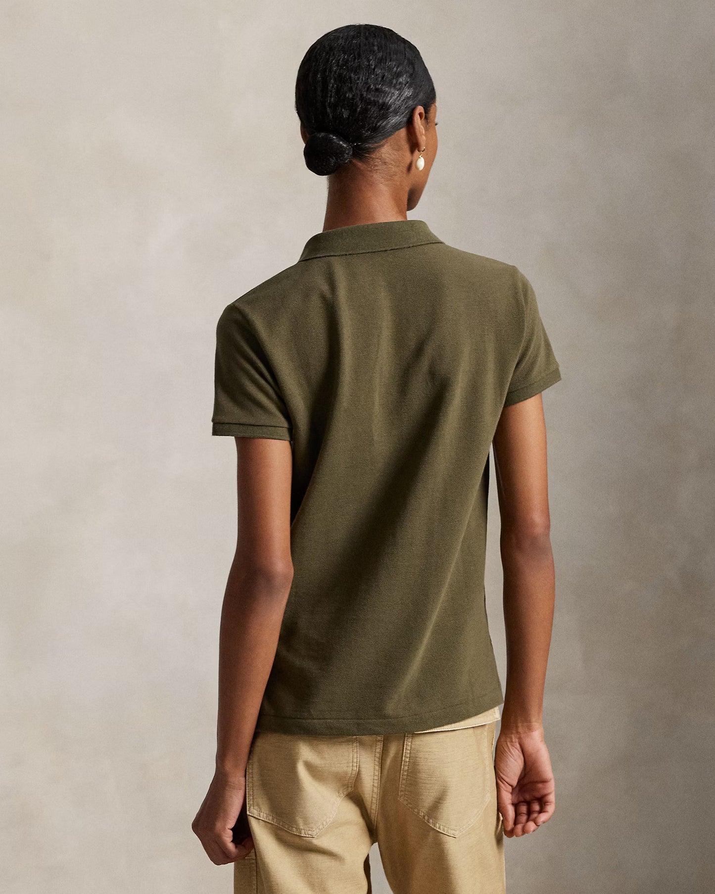 Women's Ralph Lauren Polo Shirt (Seaweed Green)