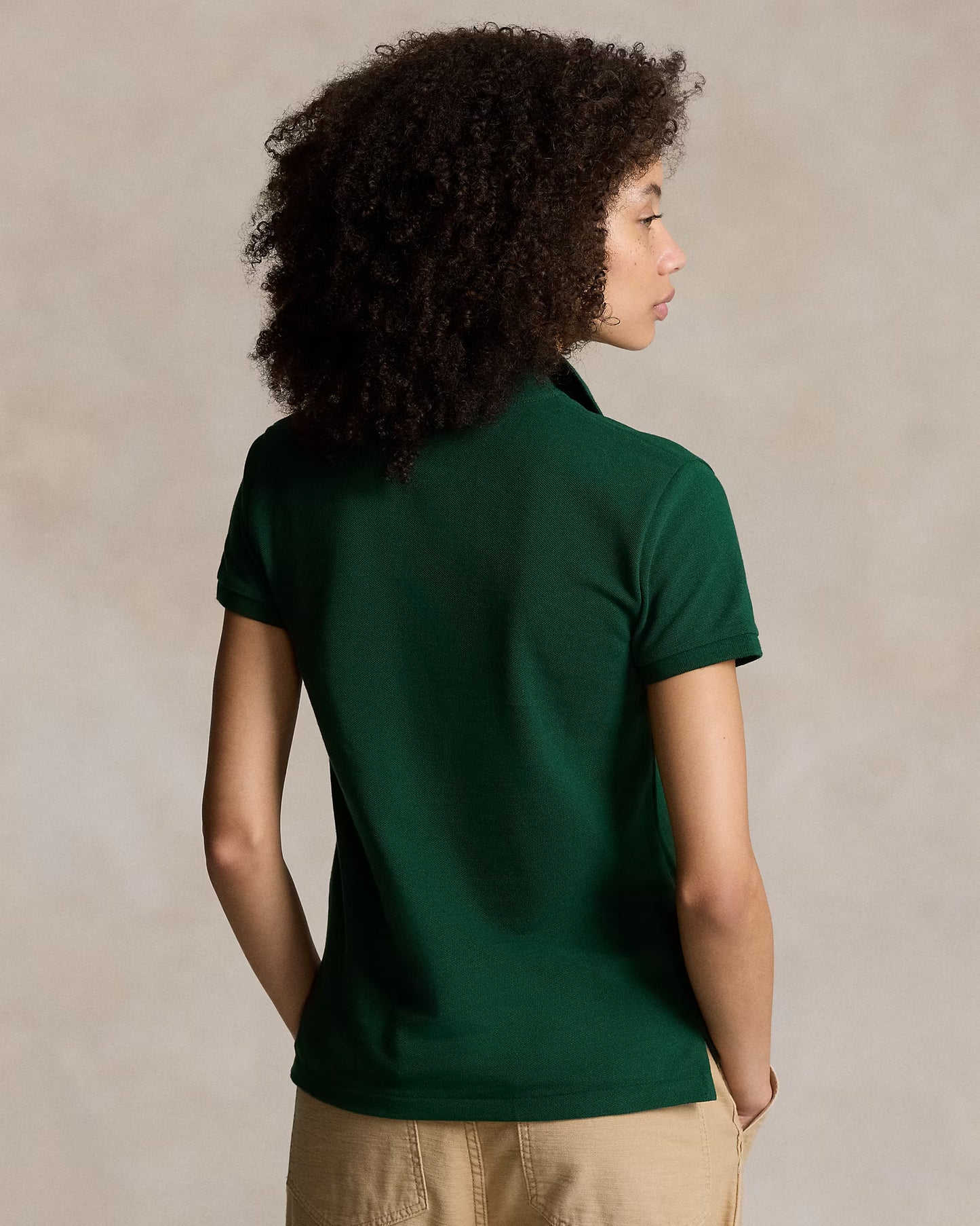 Women's Ralph Lauren Polo Shirt (Dark Green)
