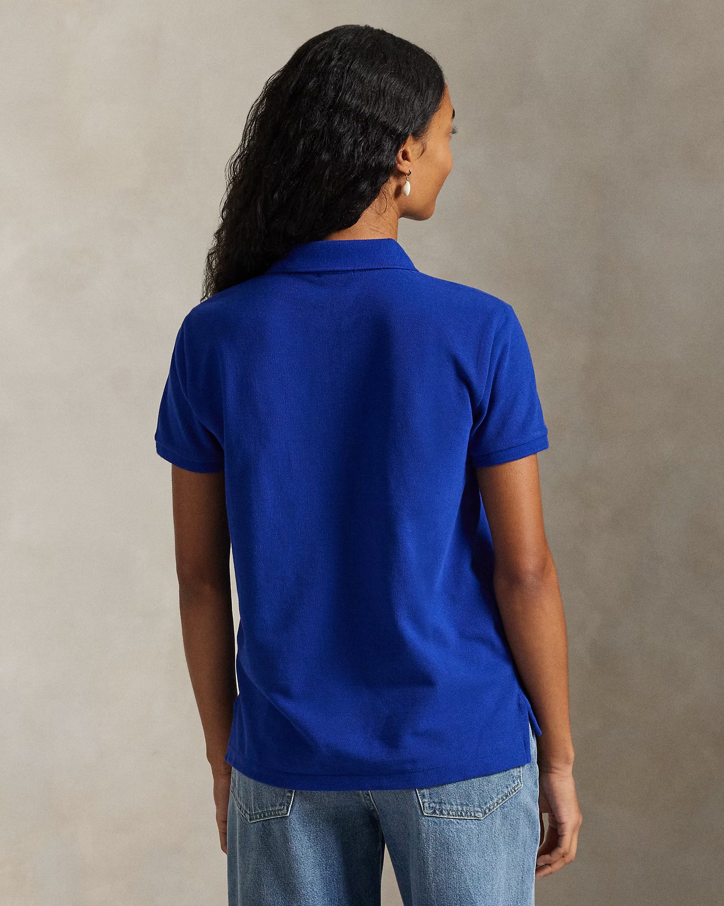 Women's Ralph Lauren Polo Shirt (Royal Blue)