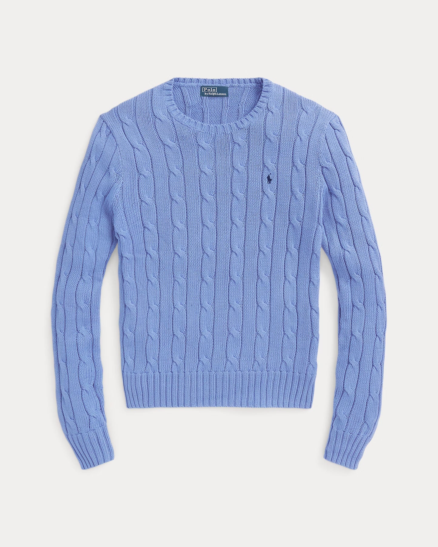 Women's Ralph Lauren Cable-Knit Sweater (Light Blue)