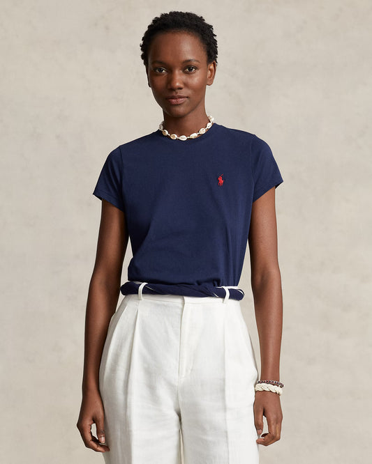 Women’s Ralph Lauren T-Shirt (Navy Blue)