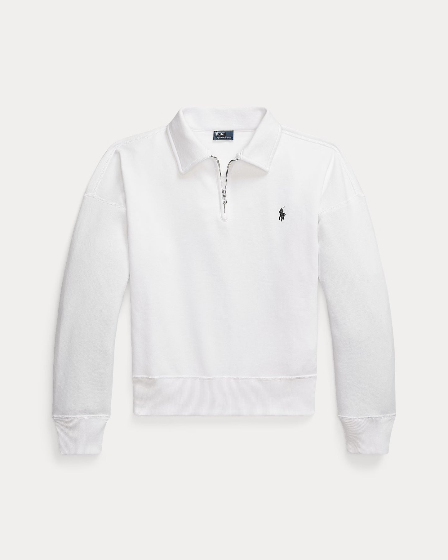 Women's Ralph Lauren Quarter-Zip Sweater (White)