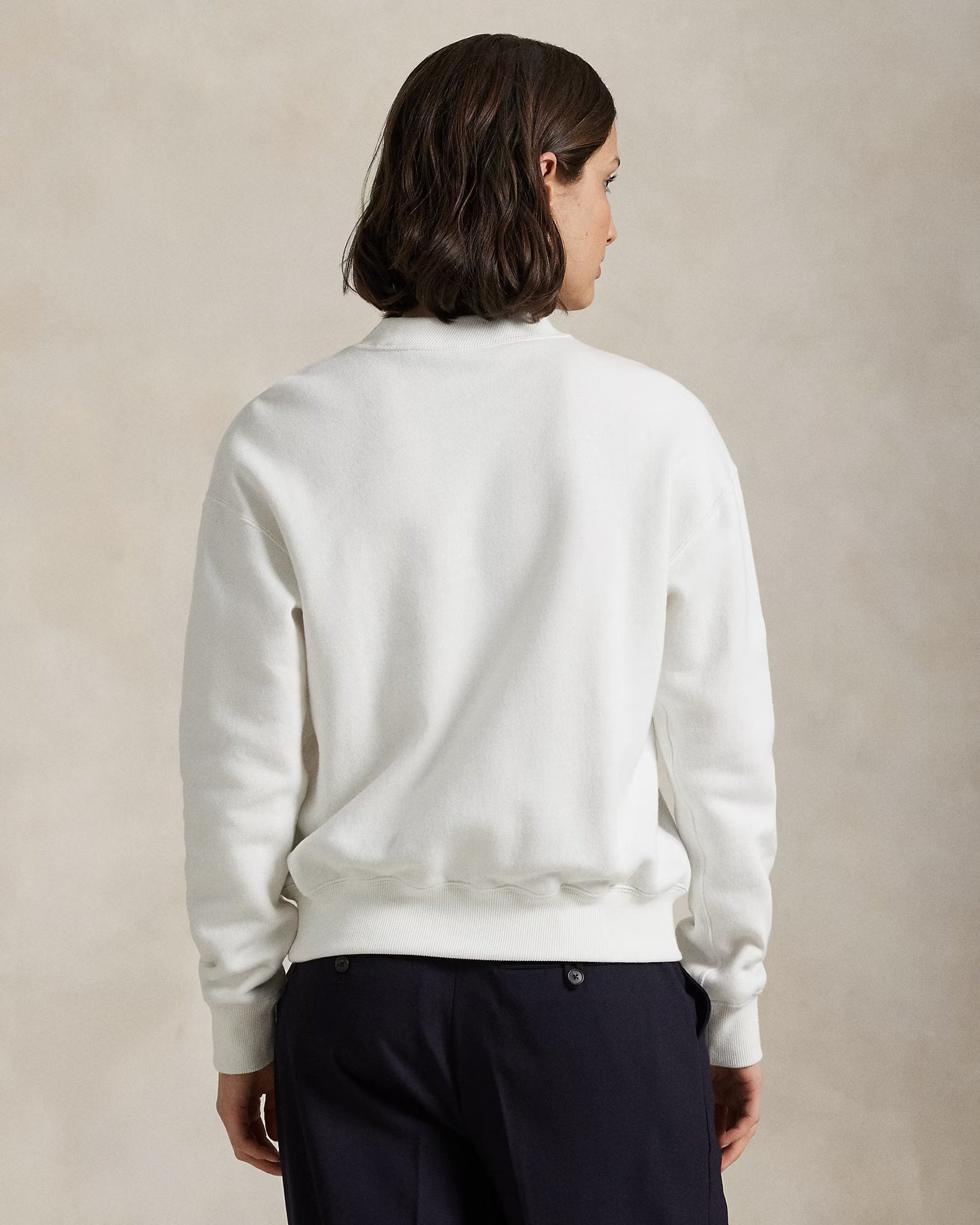 Women's Ralph Lauren Crewneck Sweater (White)
