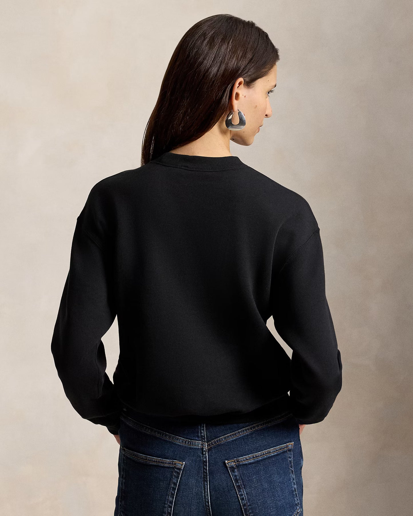 Women's Ralph Lauren Crewneck Sweater (Black)
