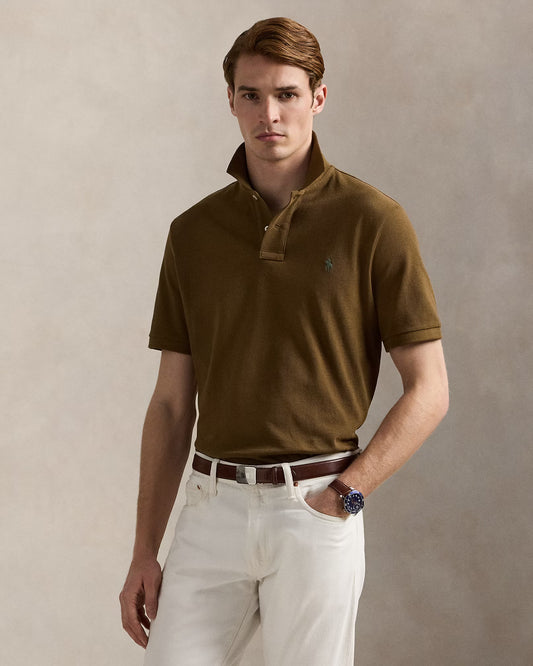 Men's Ralph Lauren Polo Shirt (Brown)