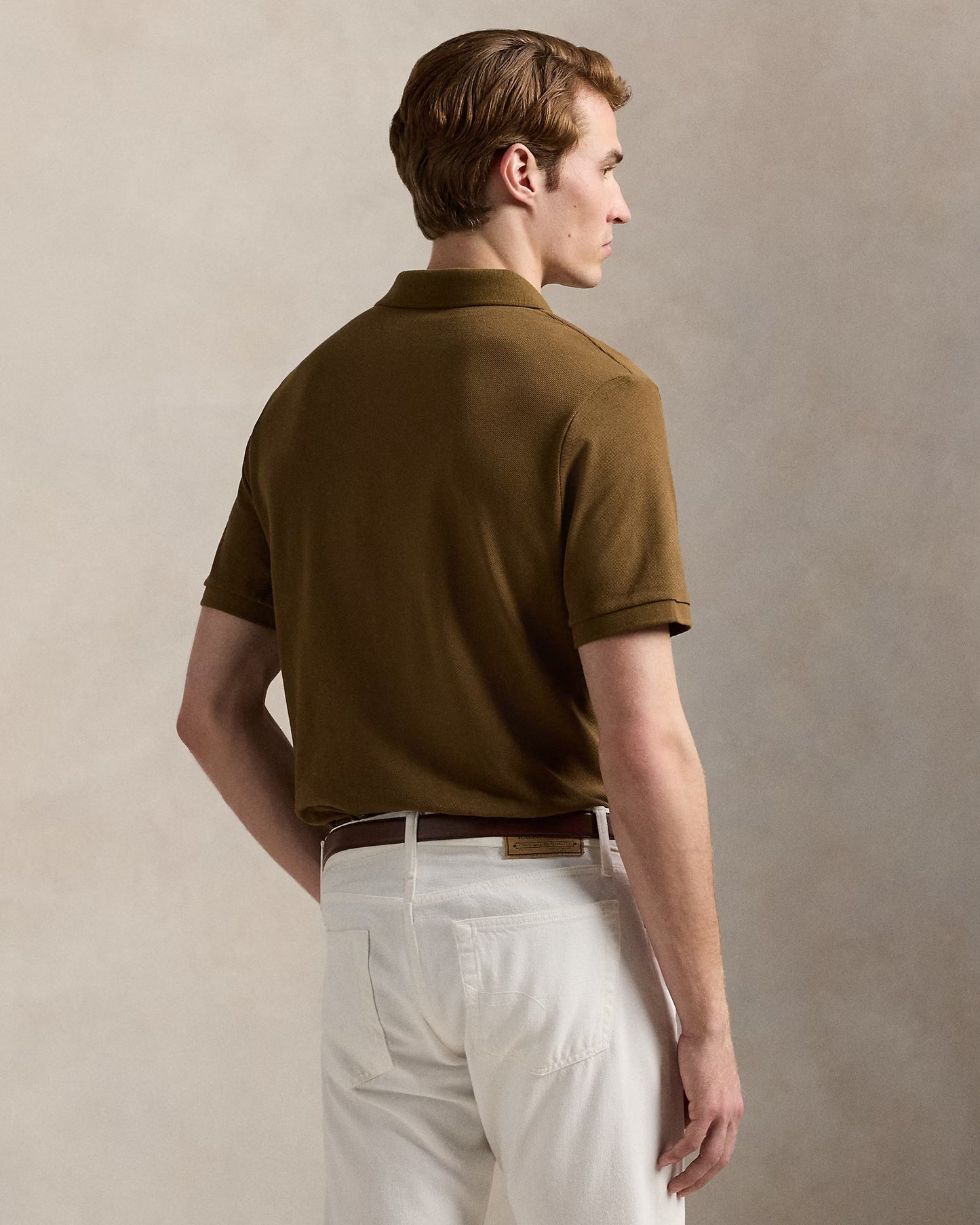 Men's Ralph Lauren Polo Shirt (Brown)