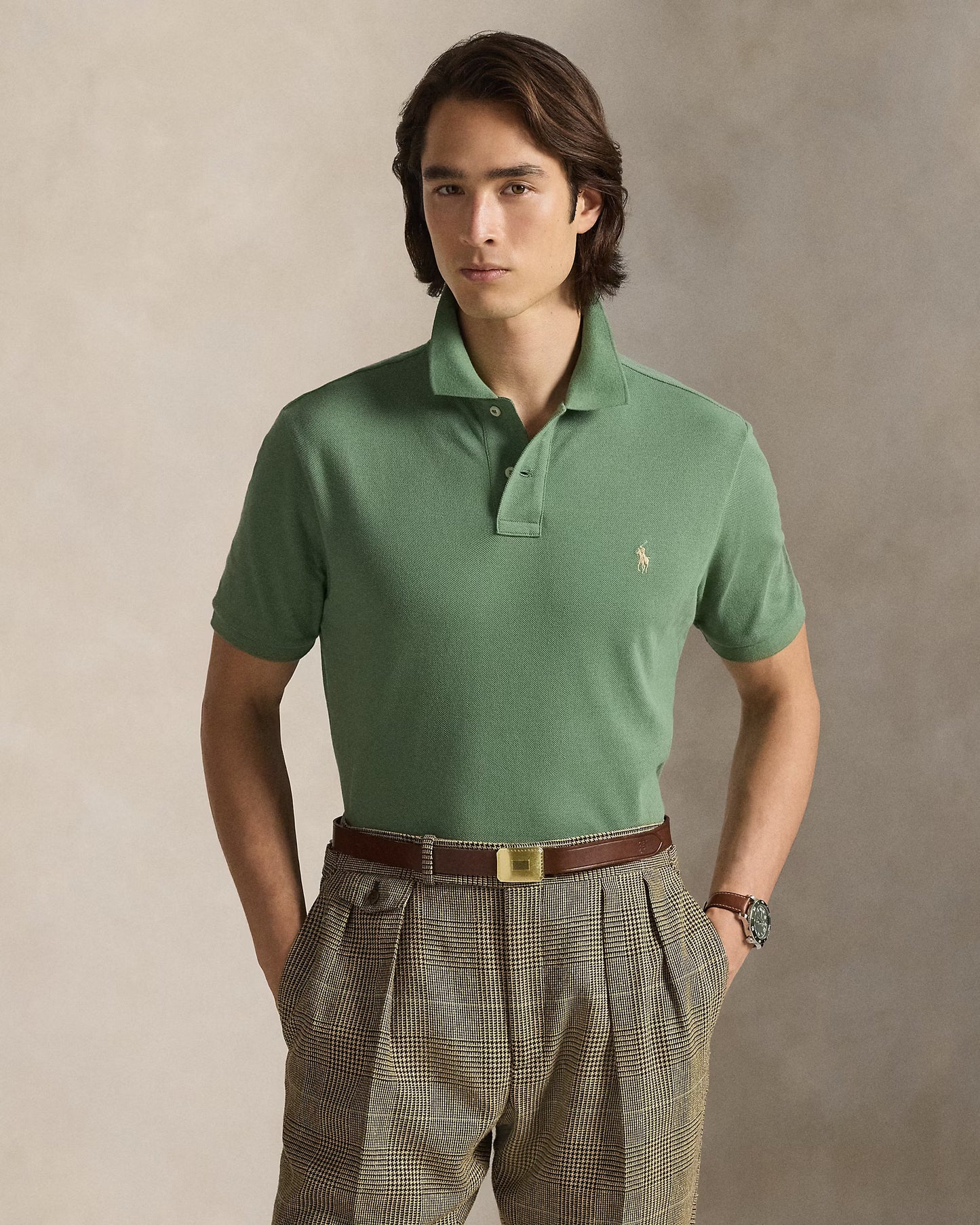 Men's Ralph Lauren Polo Shirt (Green)