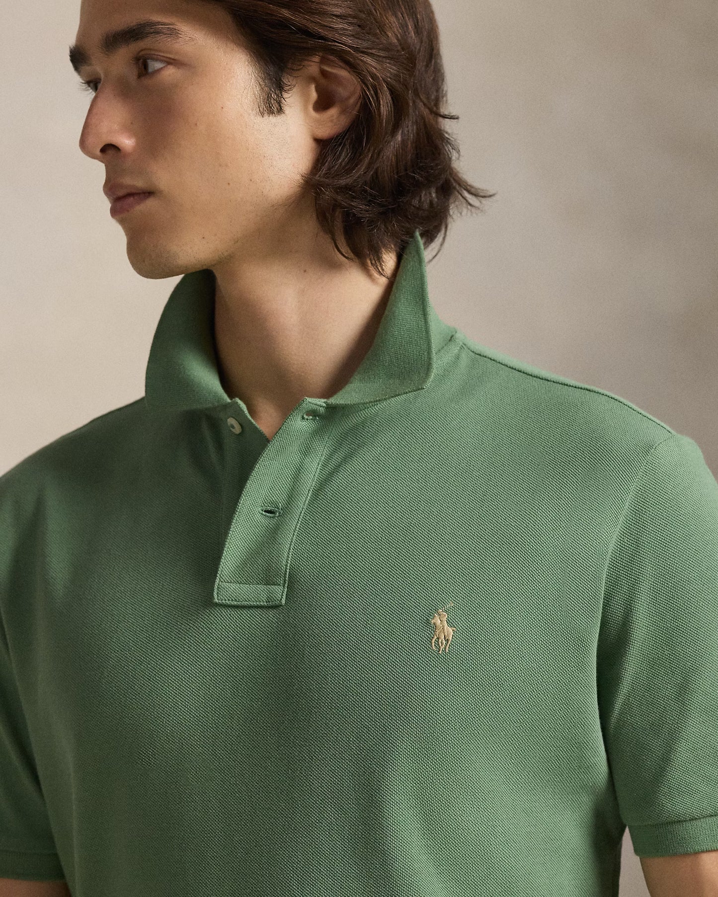 Men's Ralph Lauren Polo Shirt (Green)