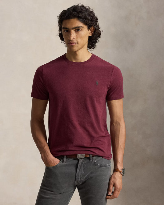 Men’s Ralph Lauren T-Shirt (Dark Red)