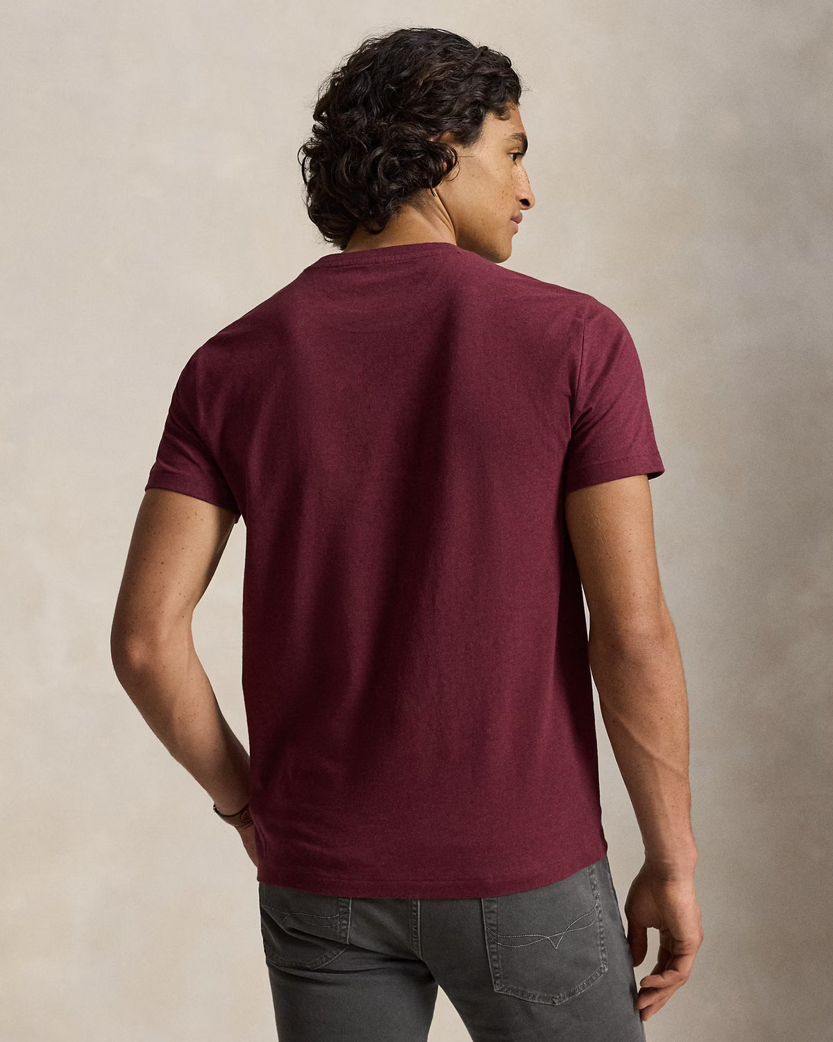 Men’s Ralph Lauren T-Shirt (Dark Red)