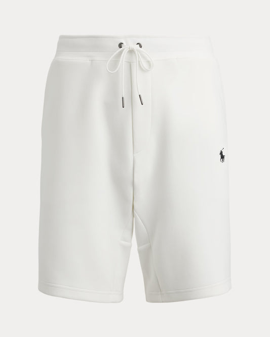 Women's Ralph Lauren Fleece Shorts (White)