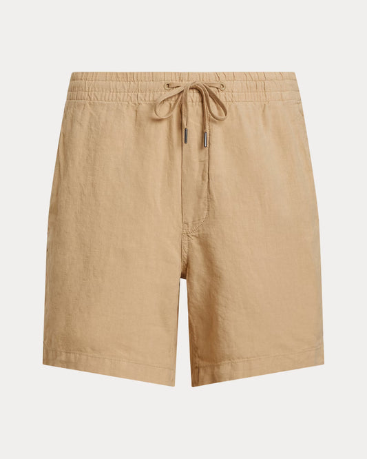 Men's Ralph Lauren Linen Shorts (Beige)