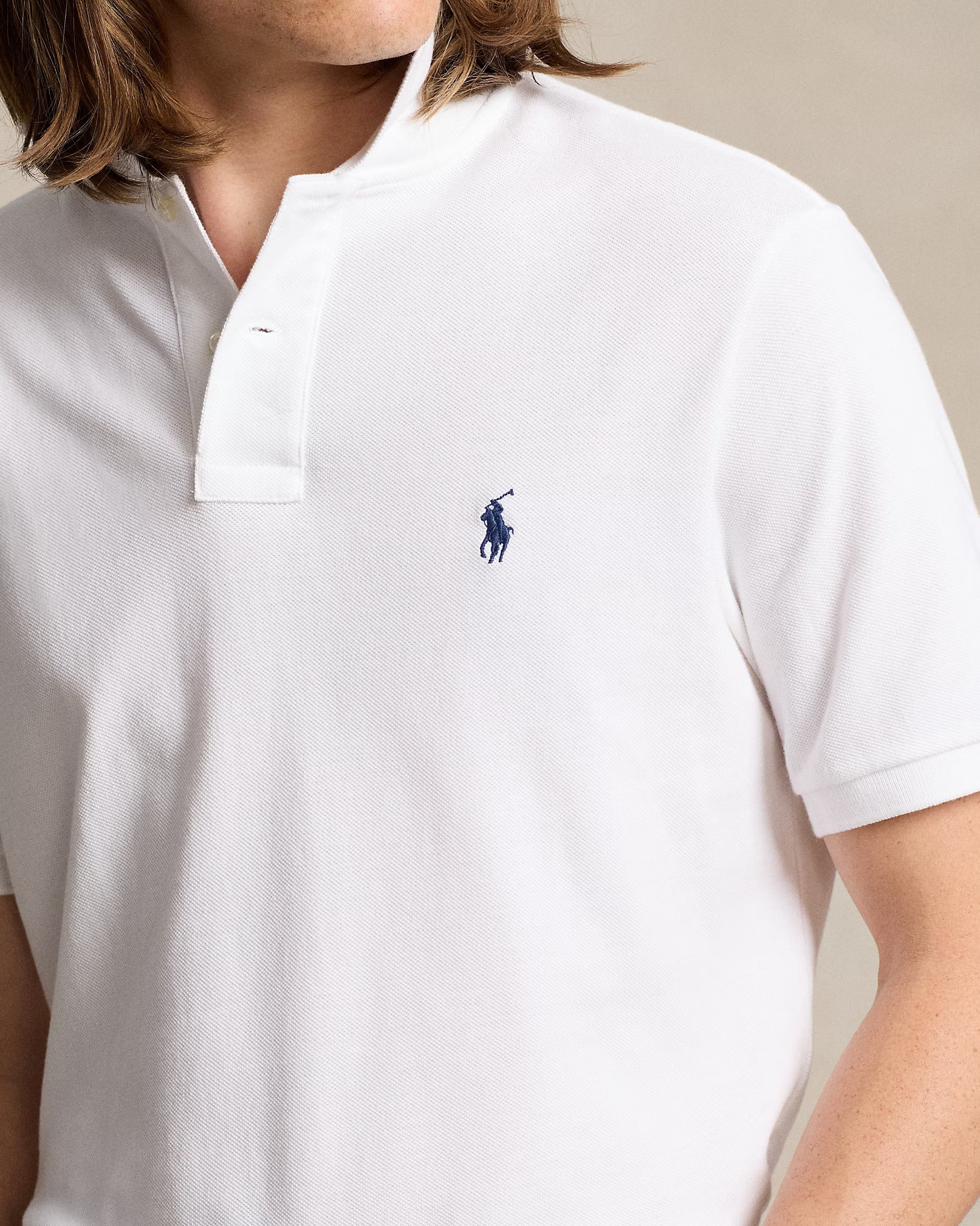 Men's Ralph Lauren Polo Shirt (White) – MoLuxury